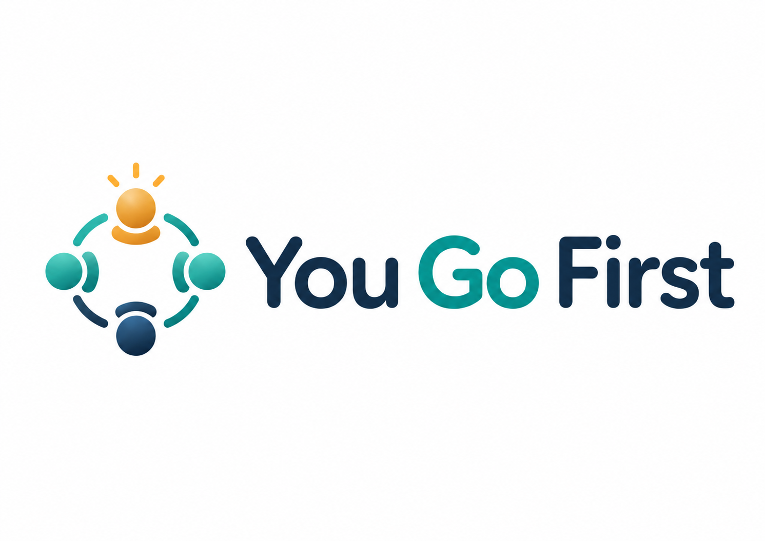 You Go First logo